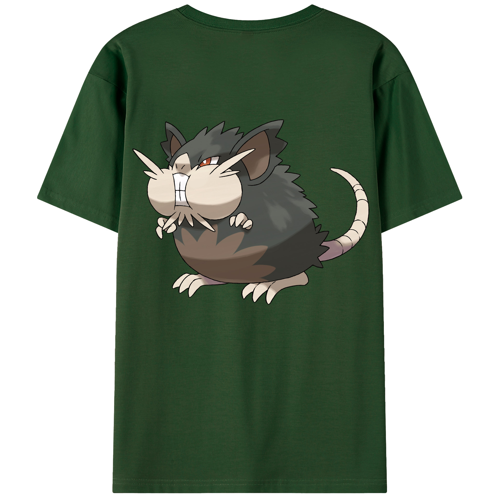 （画像用） ポケットモンスター Pokémon 綿100％半袖Tシャツ（背面プリント）